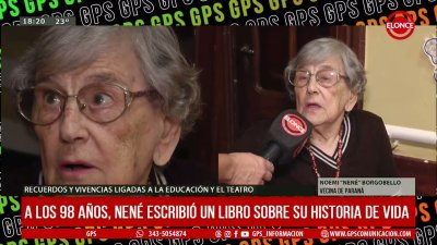 A los 98 a&ntilde;os, Nen&eacute; escribi&oacute; un libro sobre su historia de vida